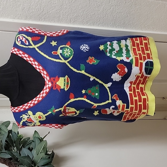 Vintage | Ugly Christmas Sweater Vest - Picture 2 of 10